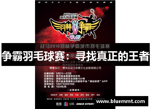 争霸羽毛球赛：寻找真正的王者